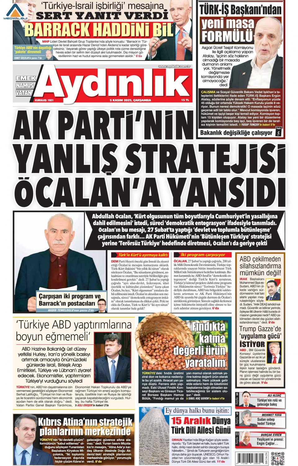 Aydınlık Gazetesi