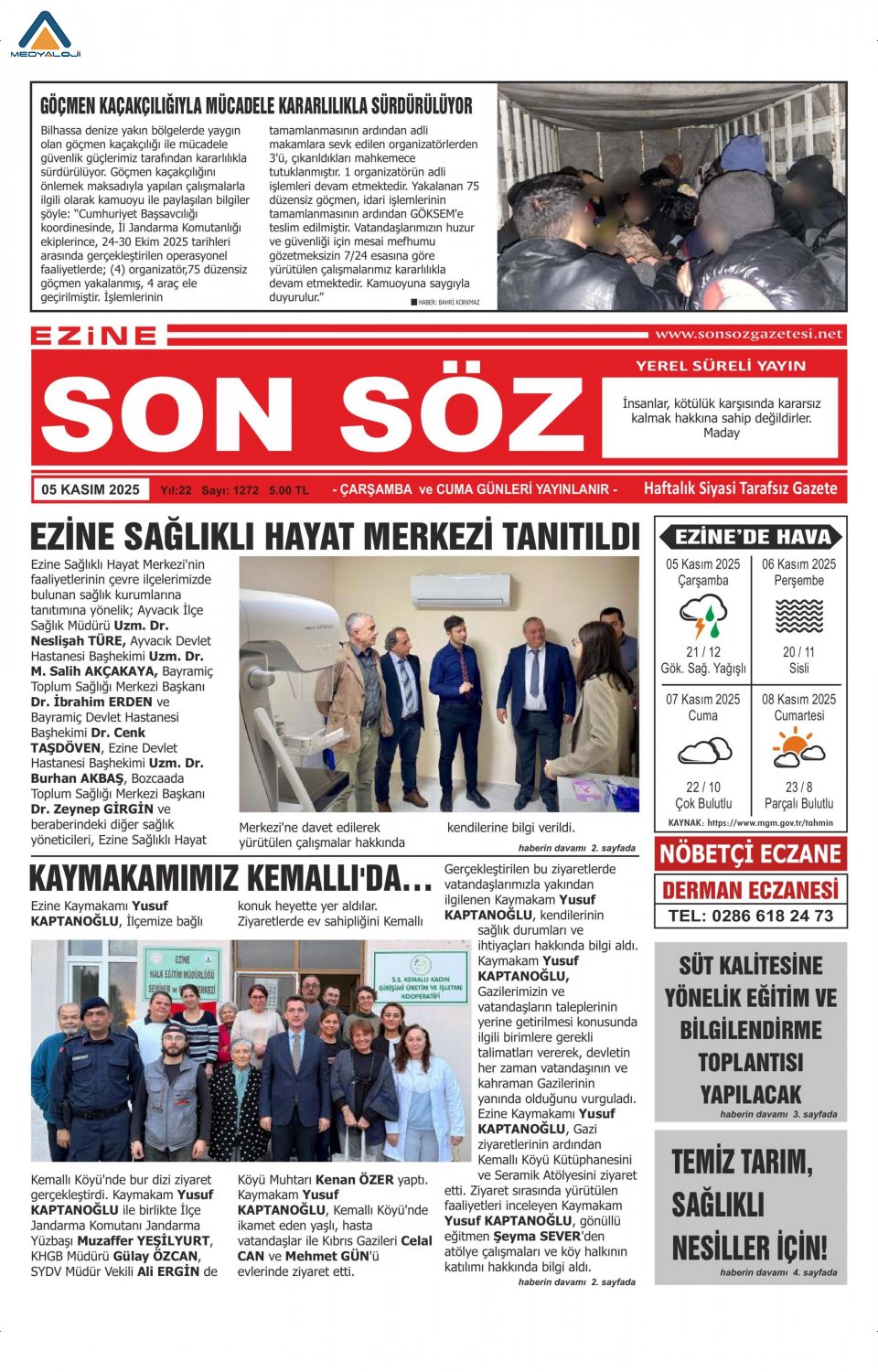 Ezine Son Söz Gazetesi