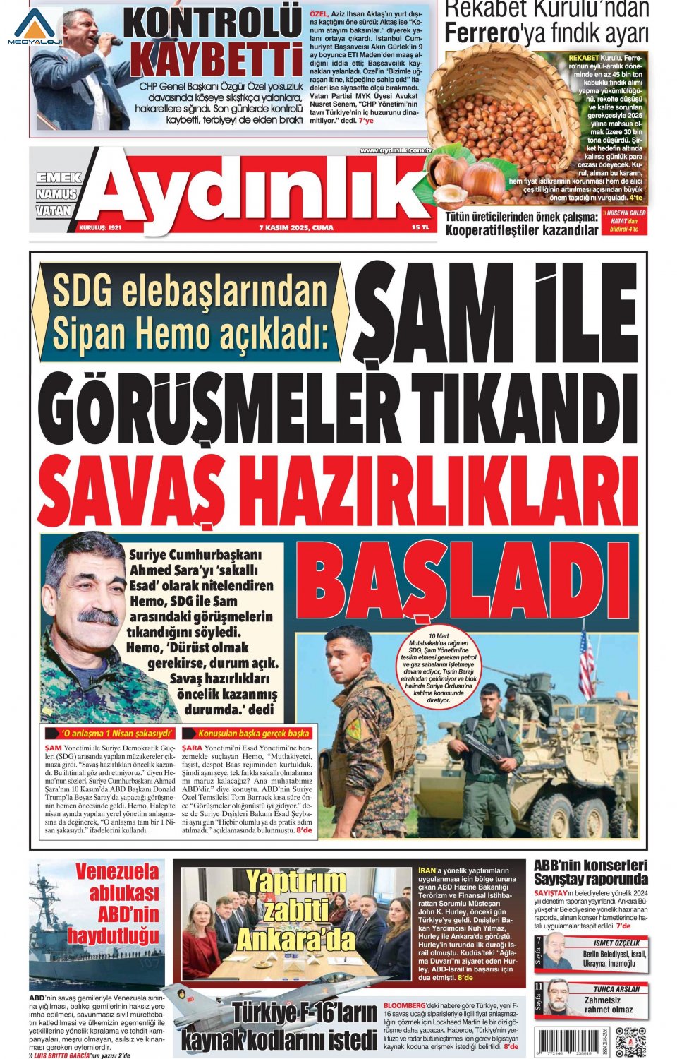 Aydınlık Gazetesi
