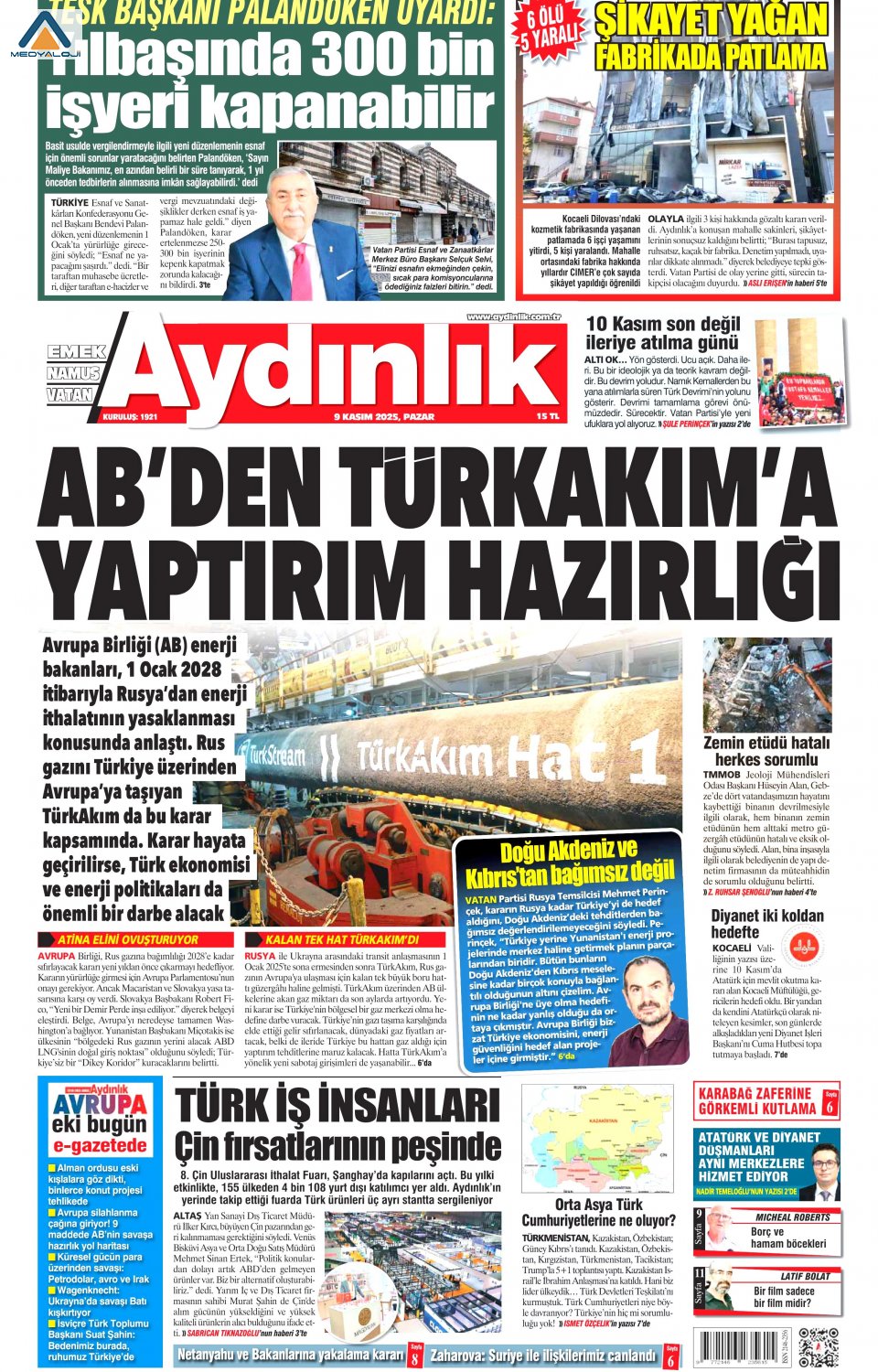 Aydınlık Gazetesi