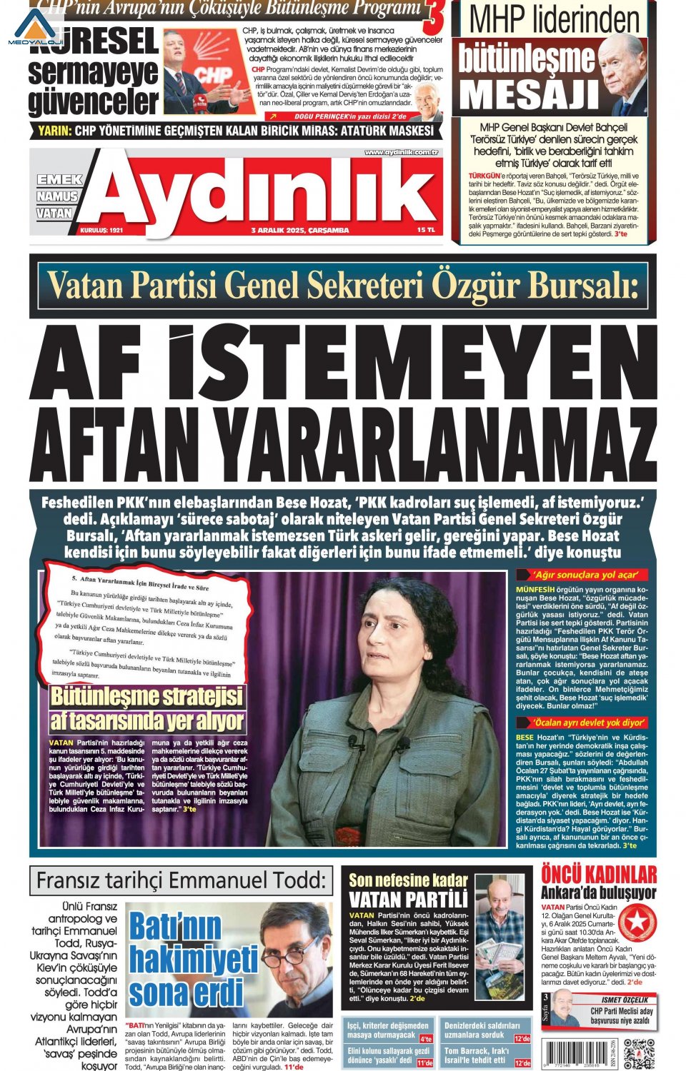 Aydınlık Gazetesi