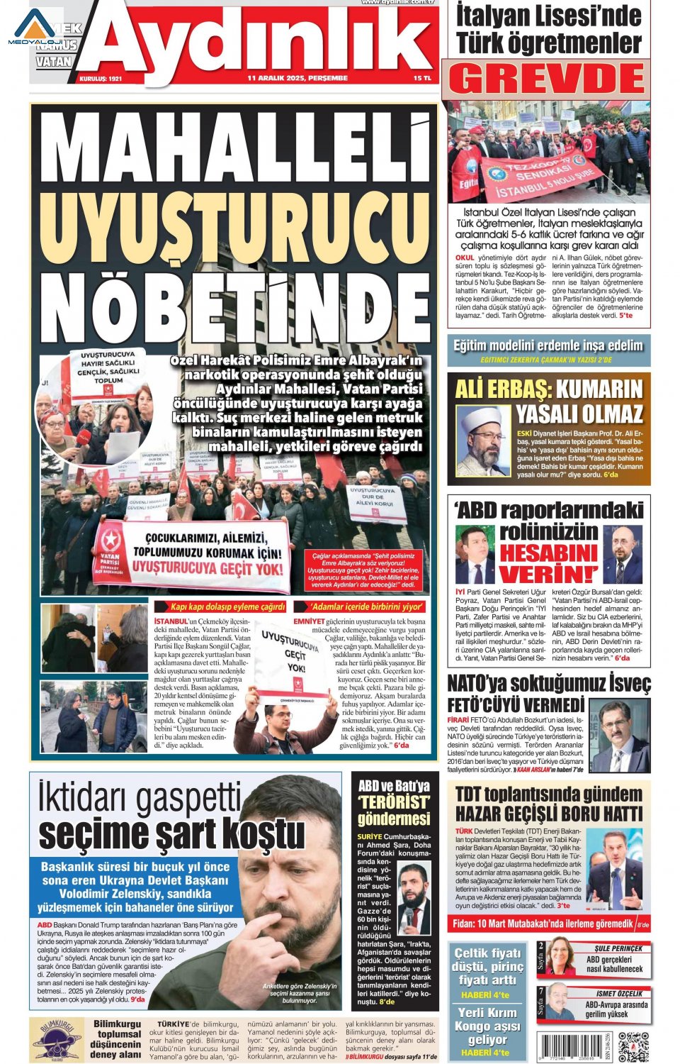 Aydınlık Gazetesi