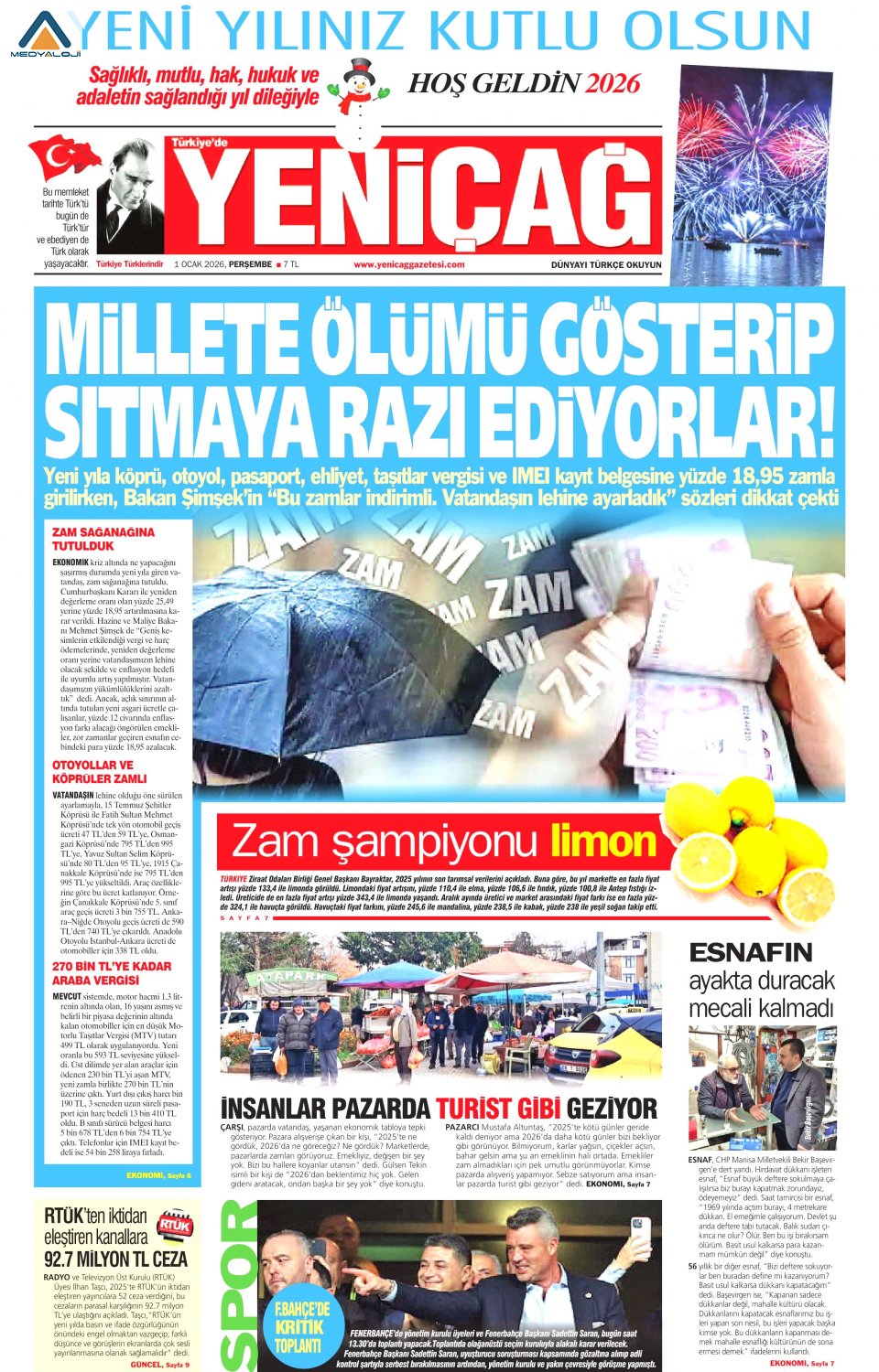 Türkiye' de Yeniçağ