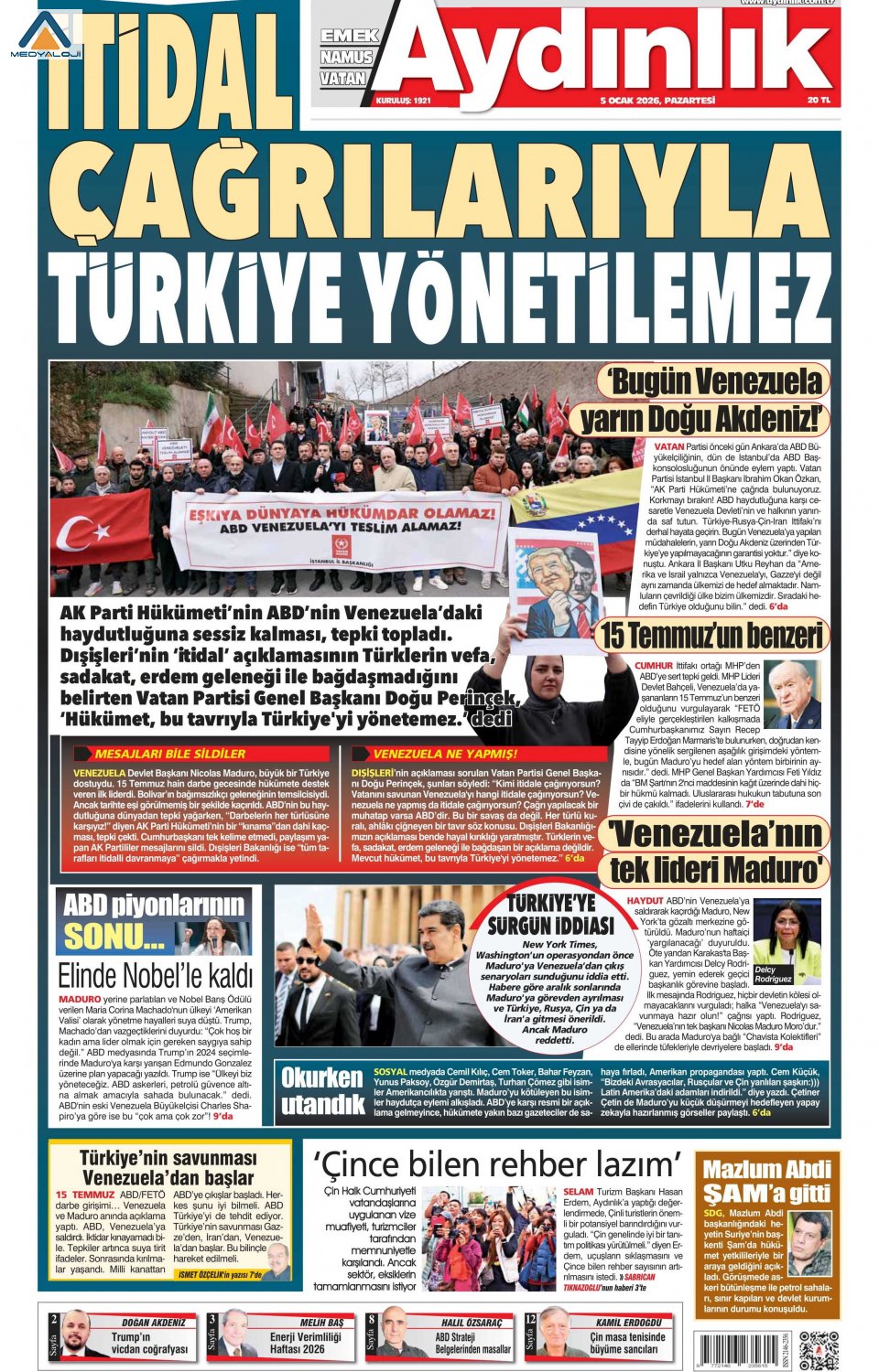 Aydınlık Gazetesi