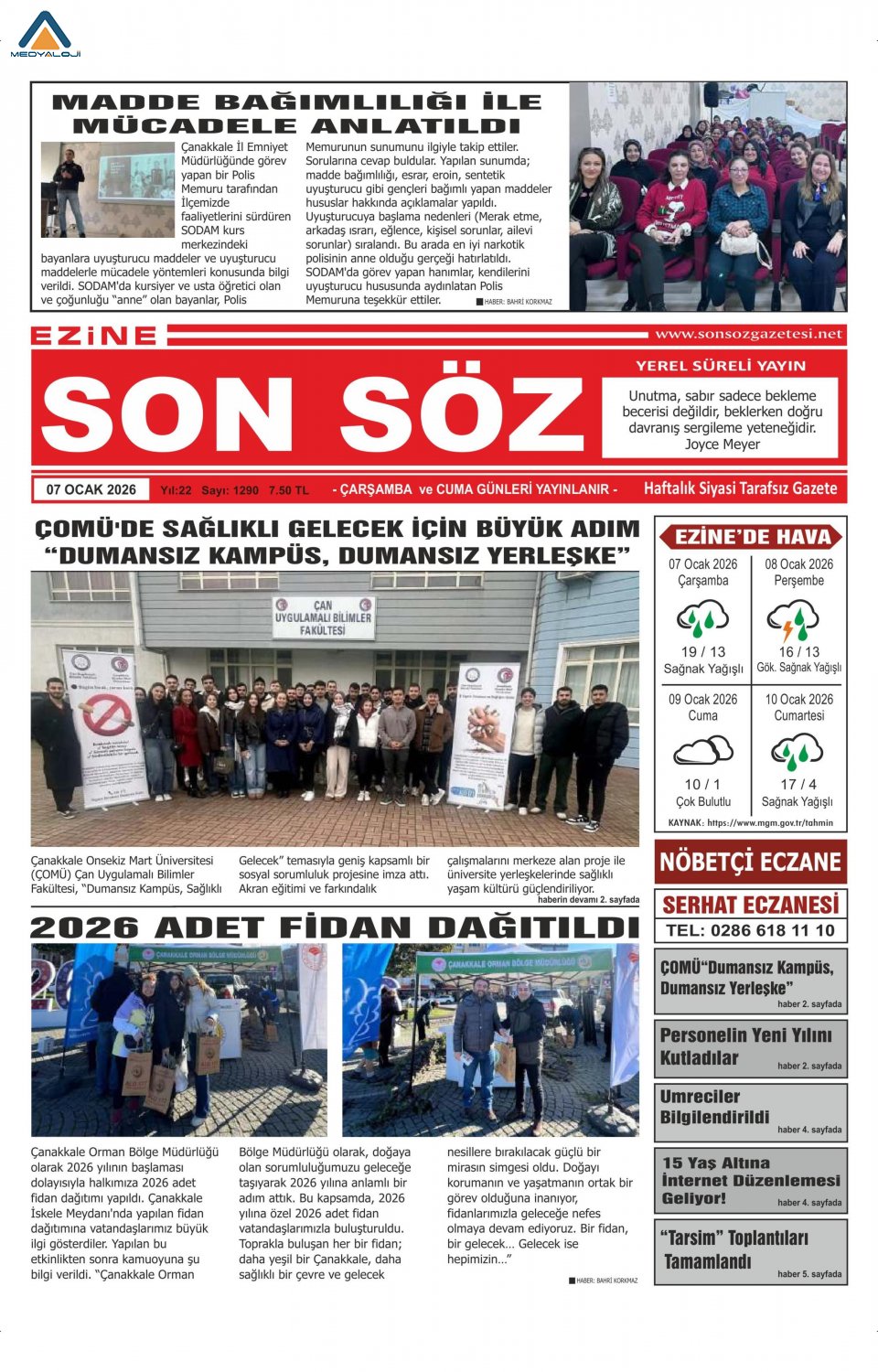 Ezine Son Söz Gazetesi