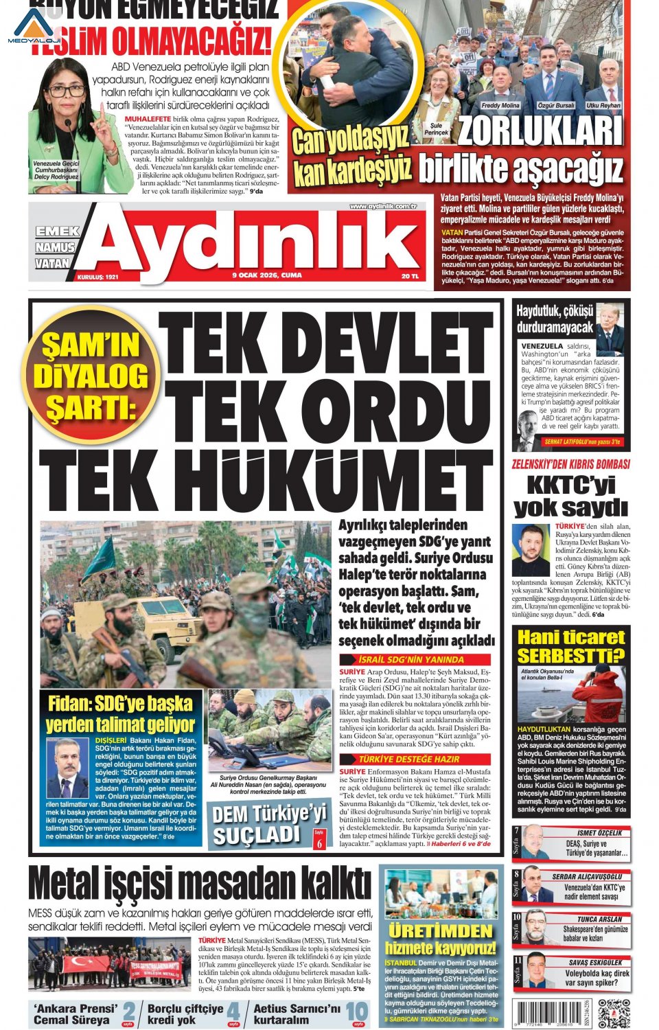 Aydınlık Gazetesi