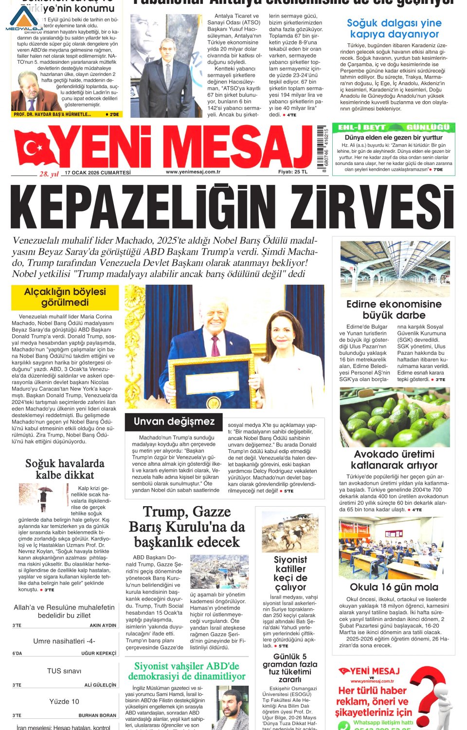 Yeni Mesaj