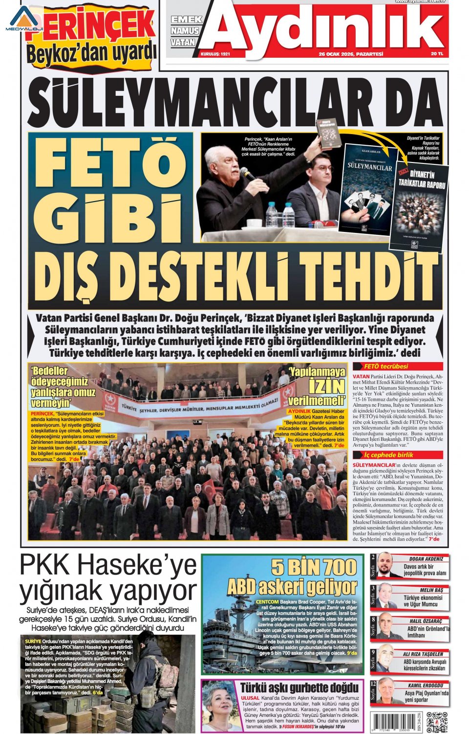 Aydınlık Gazetesi