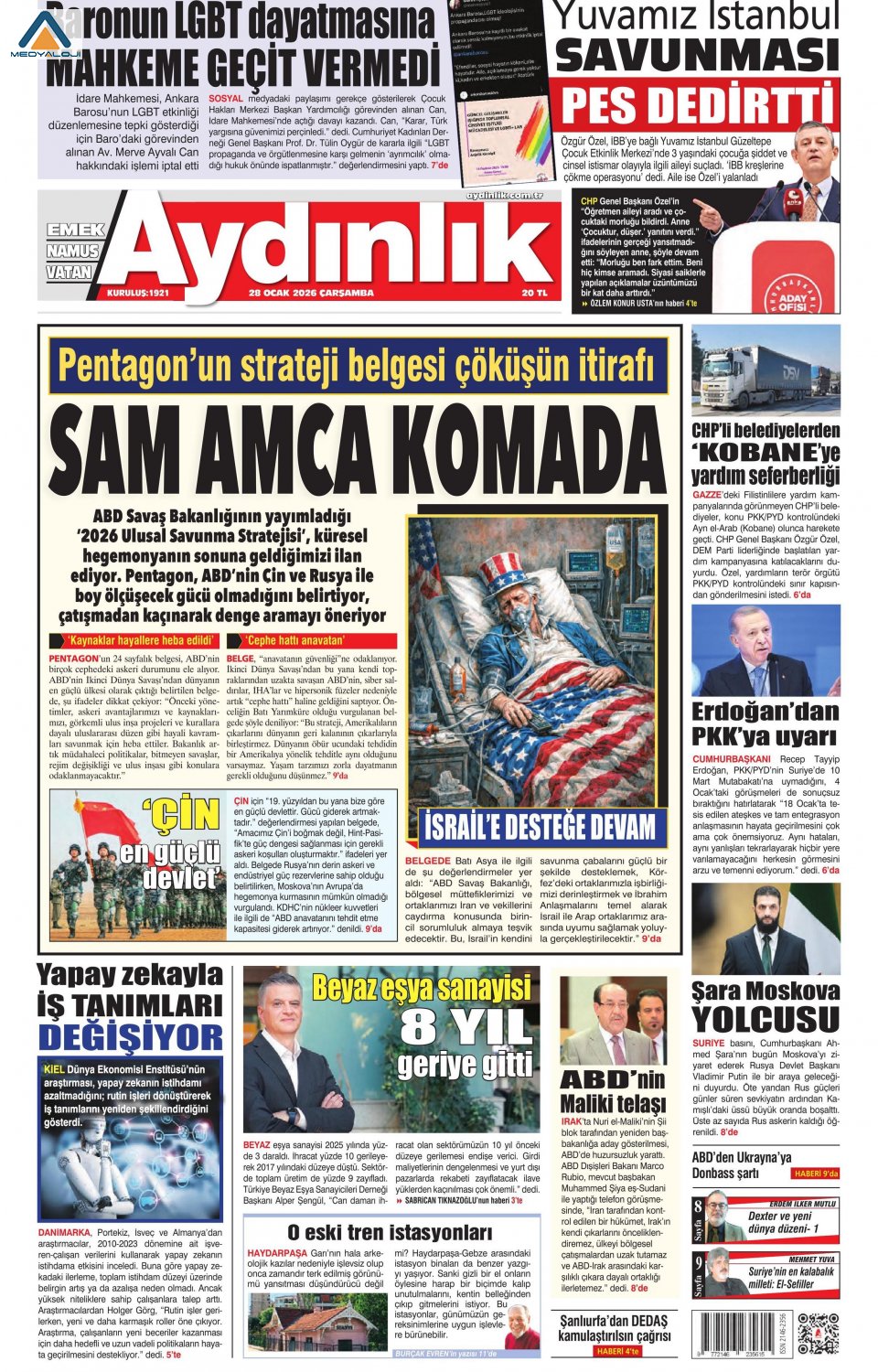 Aydınlık Gazetesi