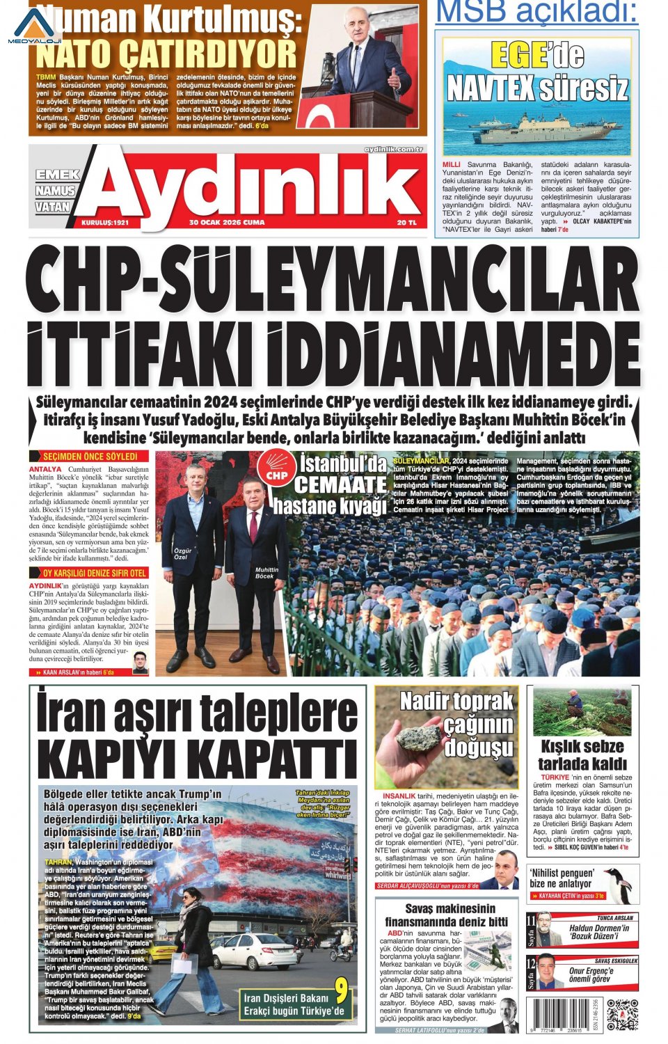Aydınlık Gazetesi