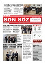 Ezine Son Söz Gazetesi Gazetesi