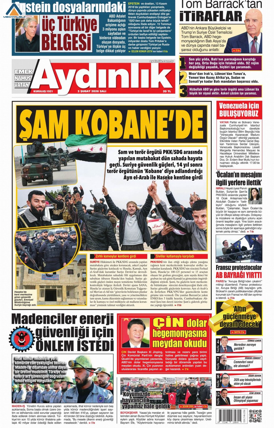 Aydınlık Gazetesi