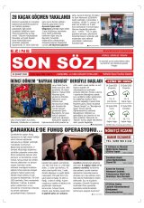 Ezine Son Söz Gazetesi Gazetesi