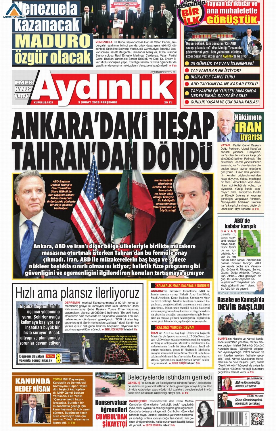 Aydınlık Gazetesi