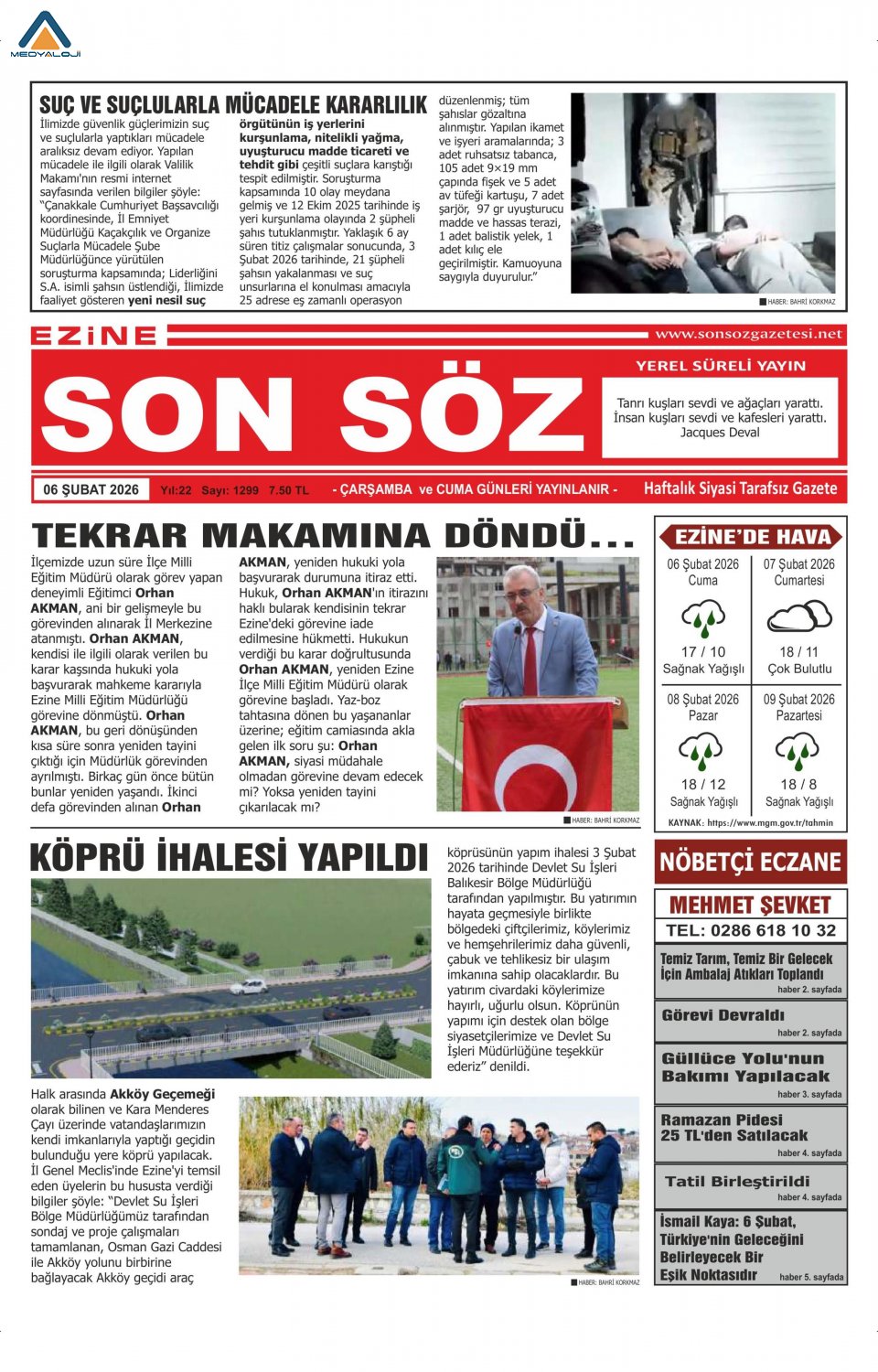 Ezine Son Söz Gazetesi