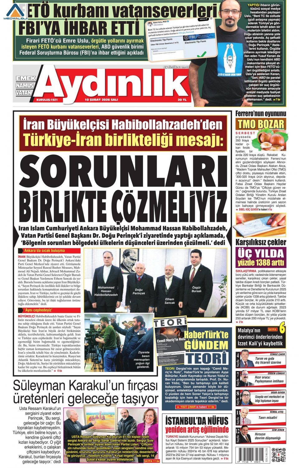 Aydınlık Gazetesi