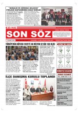 Ezine Son Söz Gazetesi Gazetesi