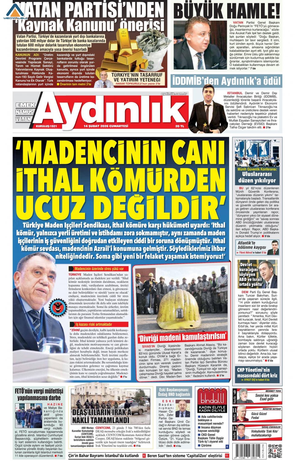 Aydınlık Gazetesi