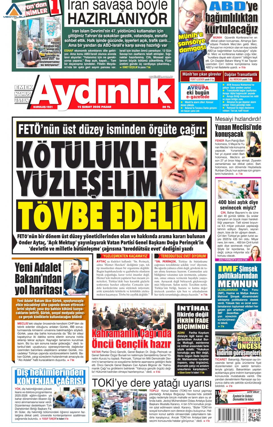 Aydınlık Gazetesi