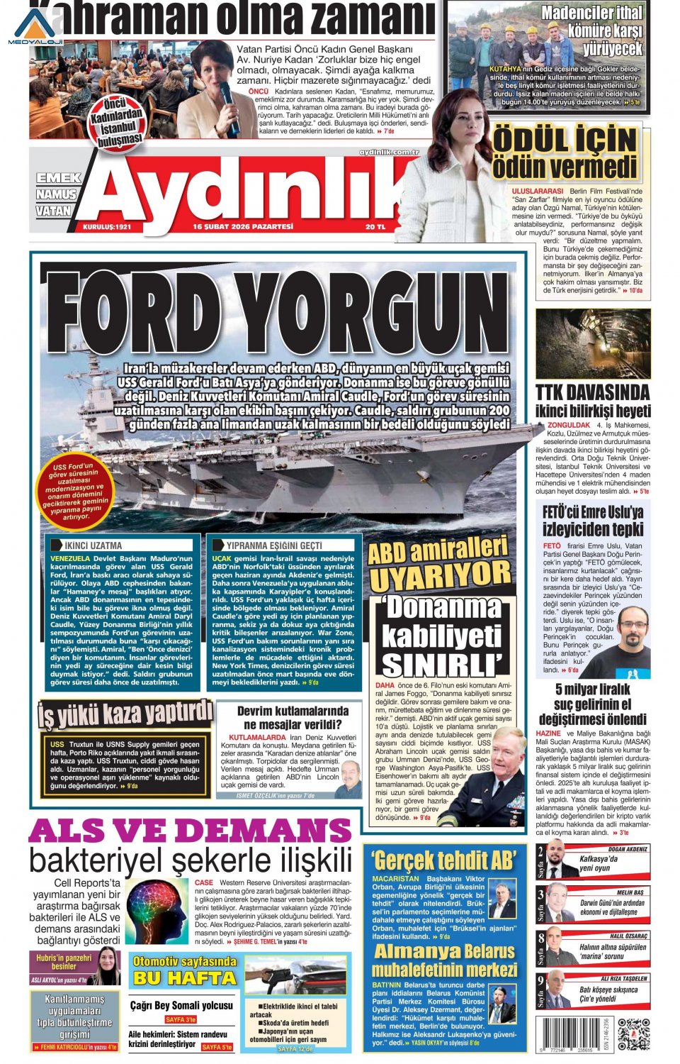 Aydınlık Gazetesi