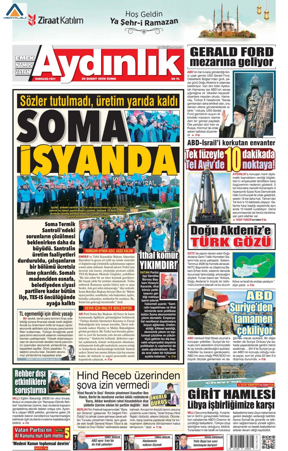 Aydınlık Gazetesi