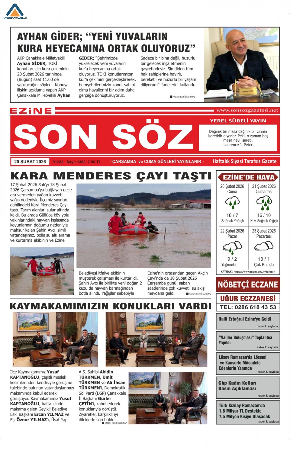 Ezine Son Söz Gazetesi