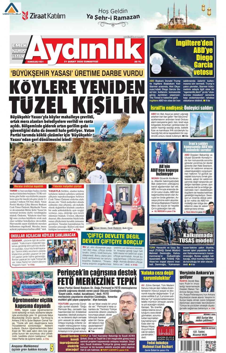 Aydınlık Gazetesi