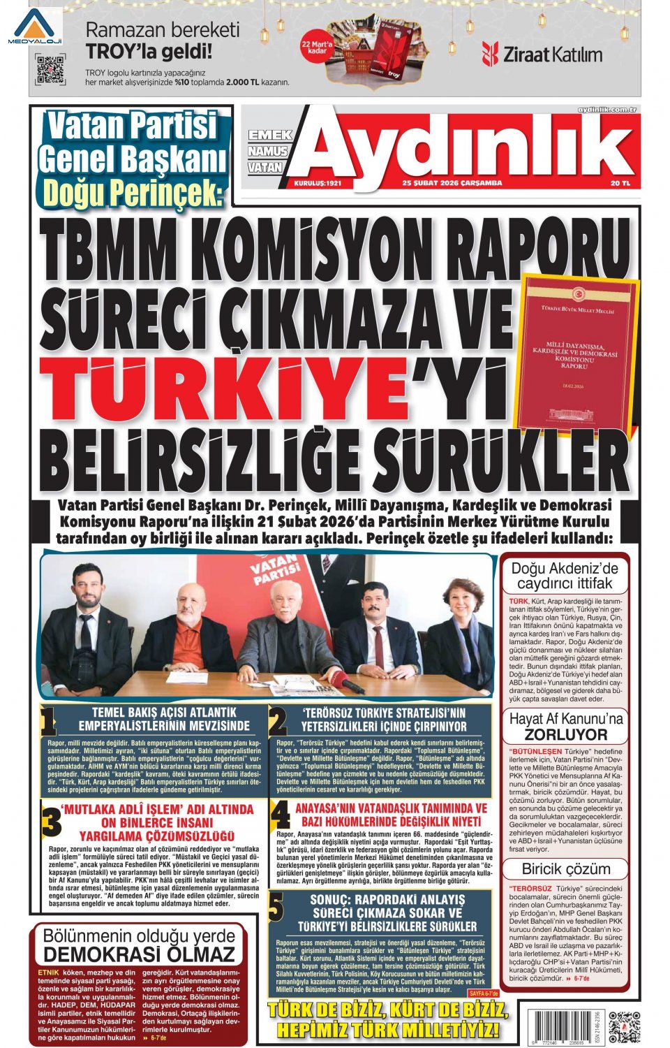 Aydınlık Gazetesi