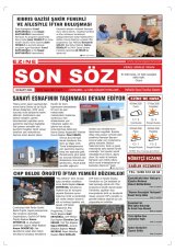 Ezine Son Söz Gazetesi Gazetesi