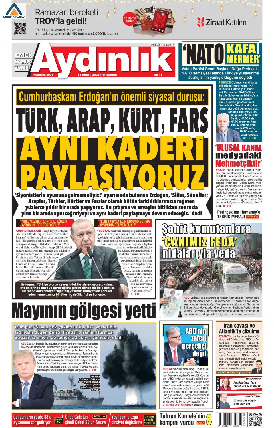 Aydınlık Gazetesi