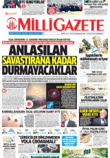 Milli Gazete Gazetesi