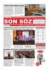 Ezine Son Söz Gazetesi Gazetesi