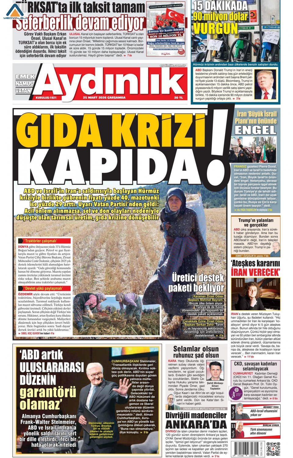 Aydınlık Gazetesi
