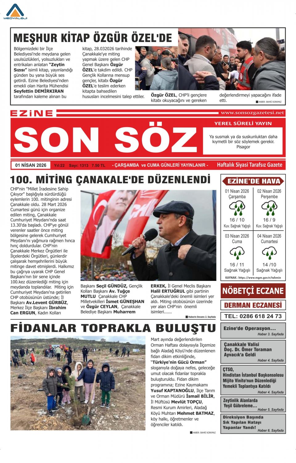 Ezine Son Söz Gazetesi