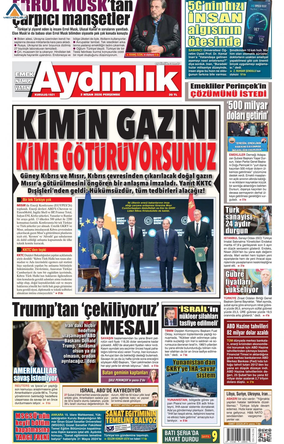 Aydınlık Gazetesi