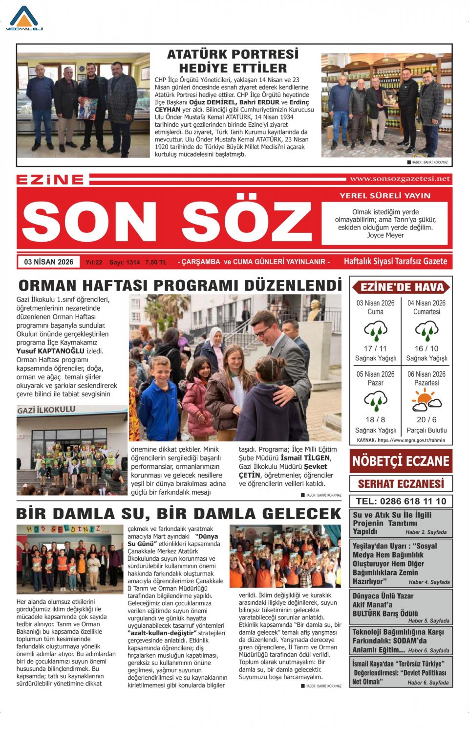 Ezine Son Söz Gazetesi