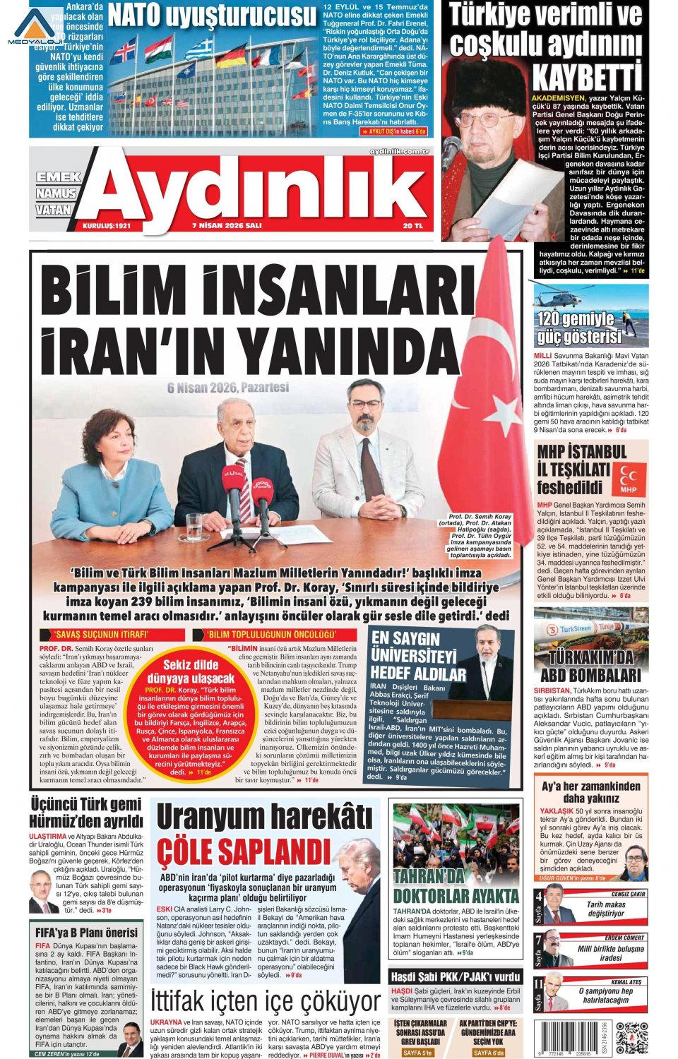 Aydınlık Gazetesi