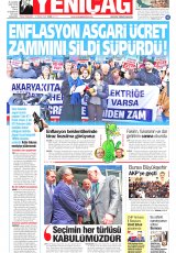 Türkiye' de Yeniçağ Gazetesi