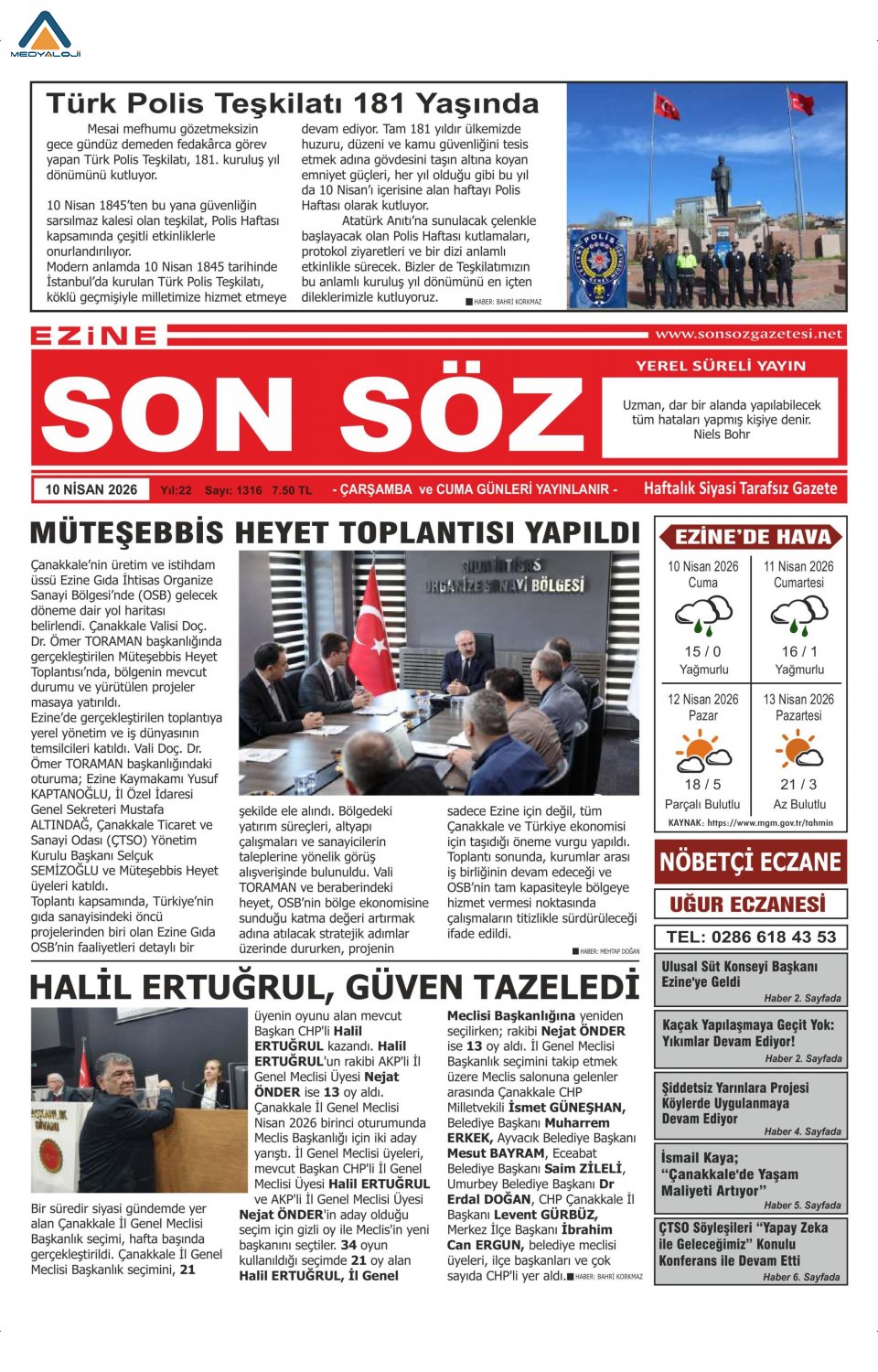 Ezine Son Söz Gazetesi