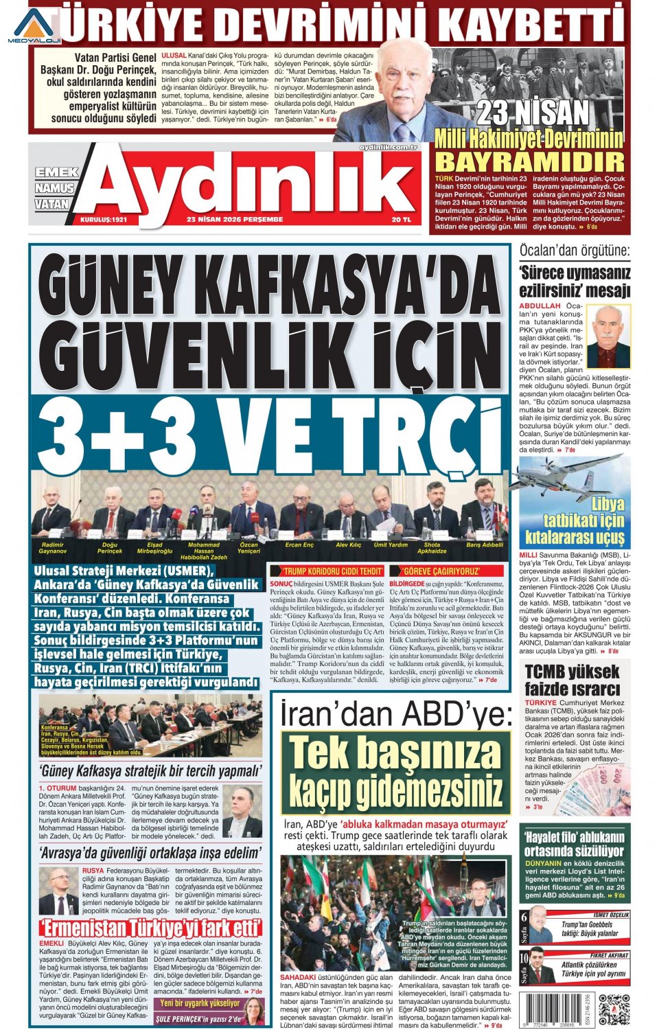 Aydınlık Gazetesi