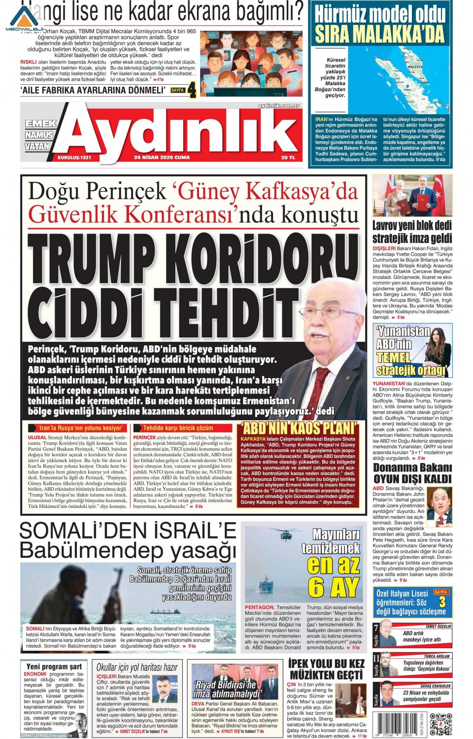 Aydınlık Gazetesi