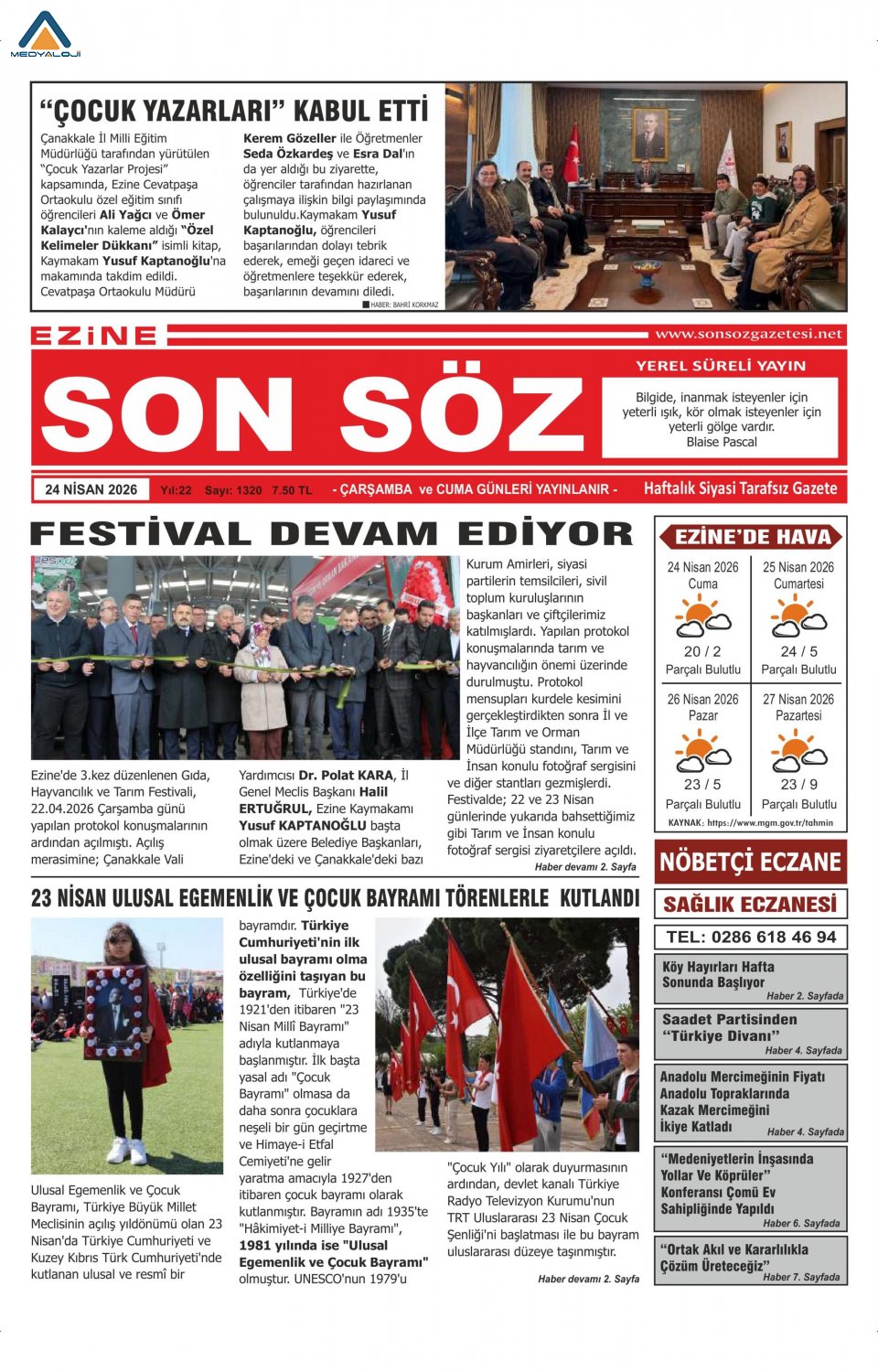 Ezine Son Söz Gazetesi