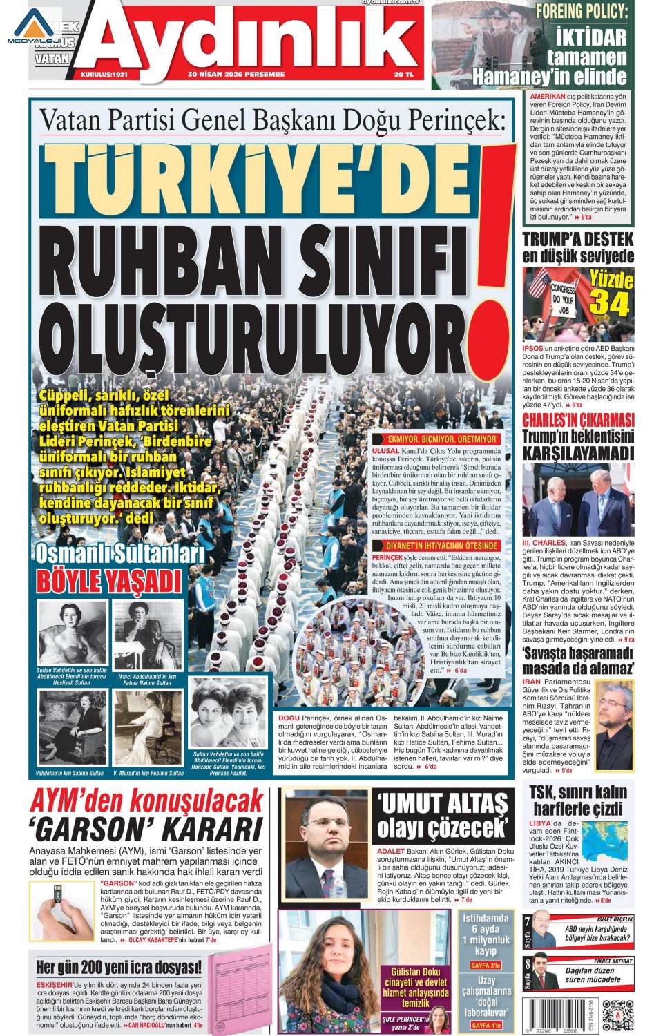 Aydınlık Gazetesi