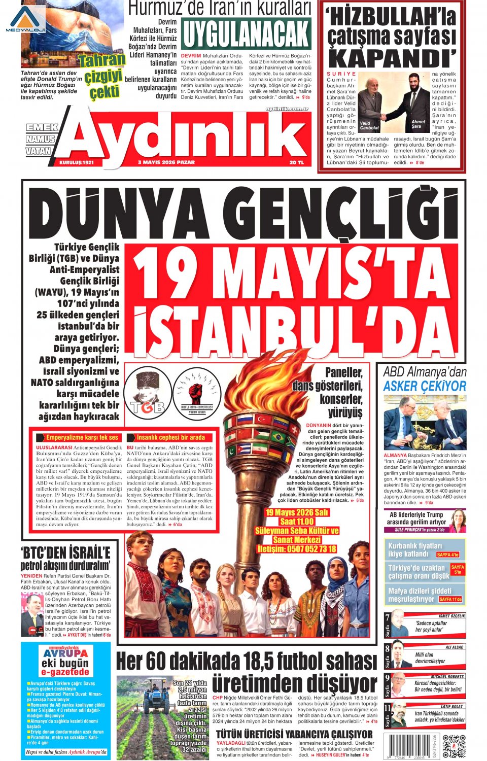 Aydınlık Gazetesi