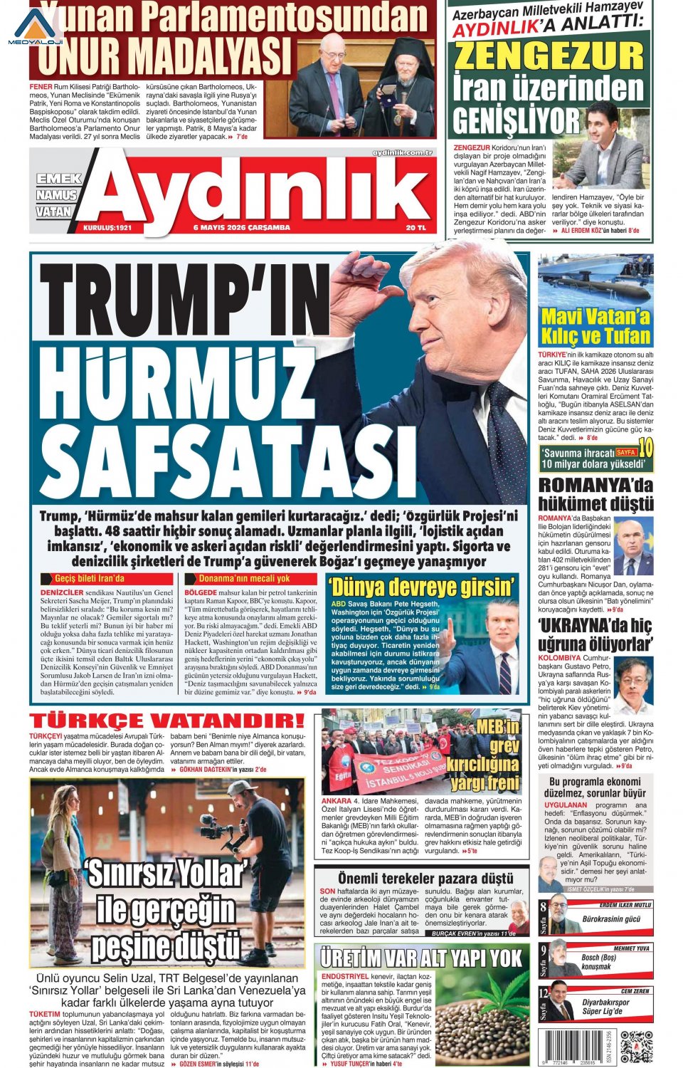 Aydınlık Gazetesi