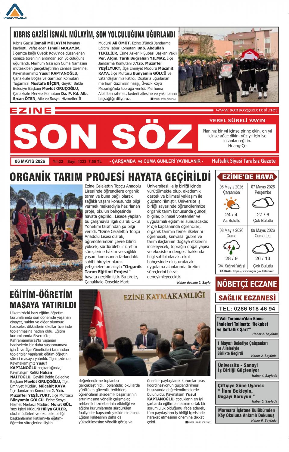 Ezine Son Söz Gazetesi
