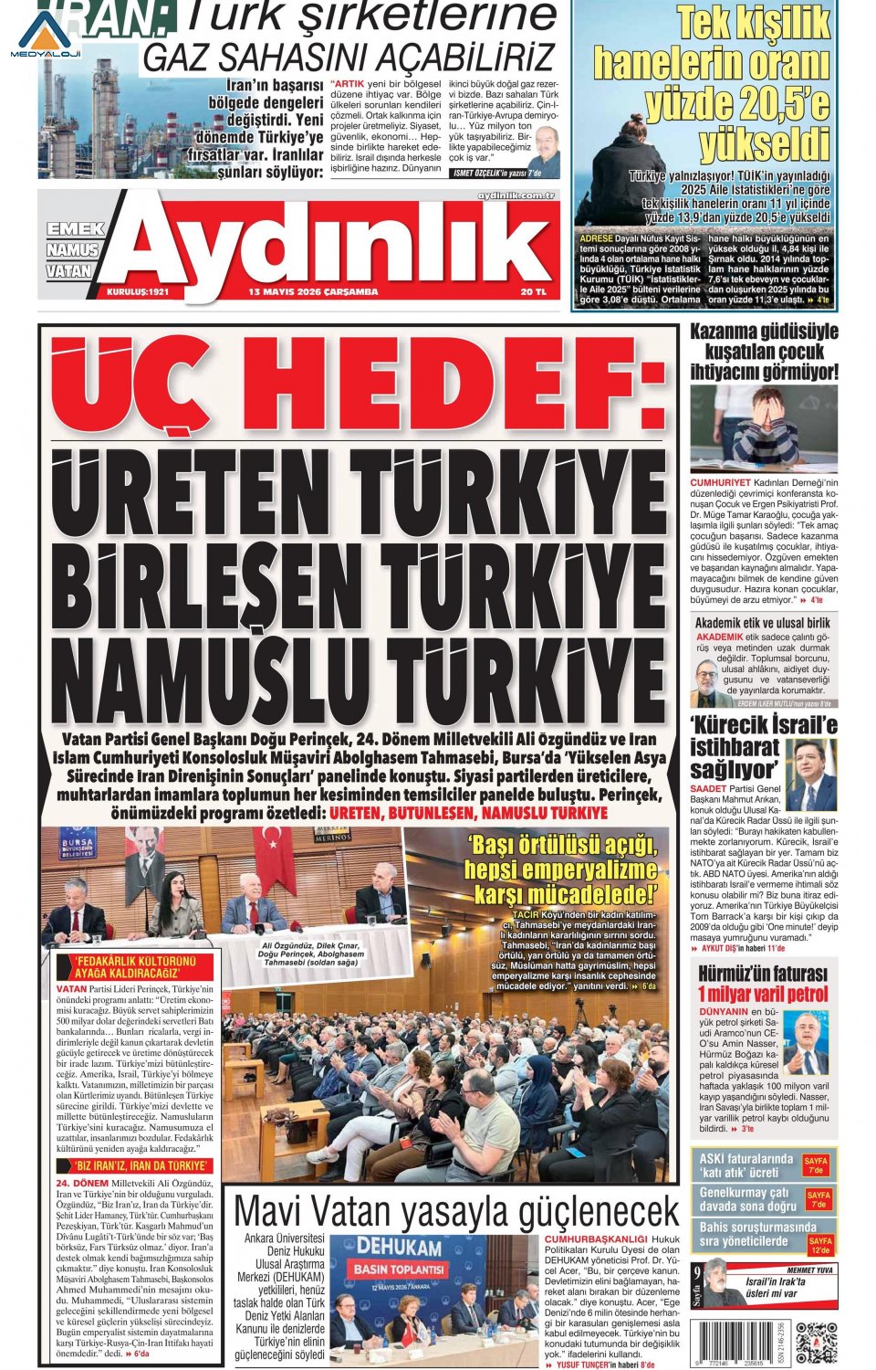 Aydınlık Gazetesi