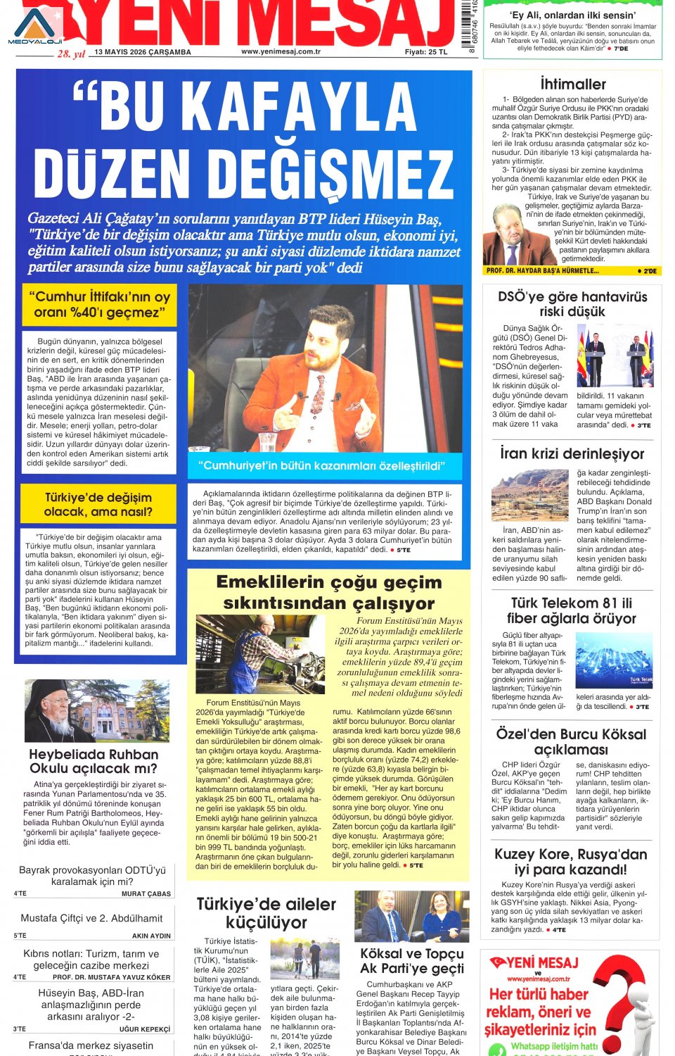 Yeni Mesaj