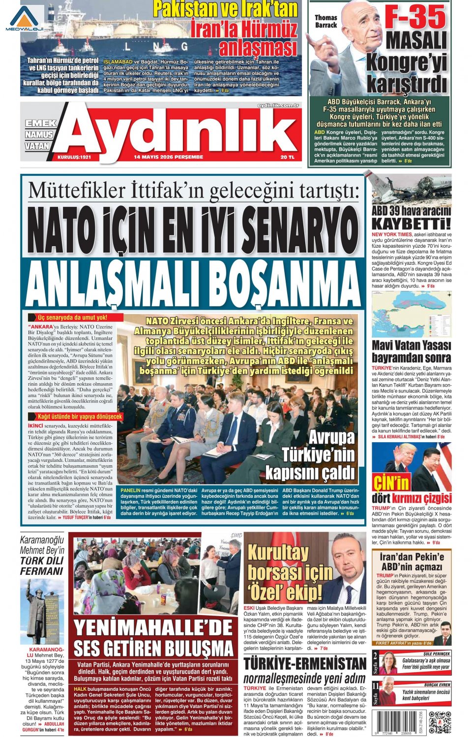 Aydınlık Gazetesi