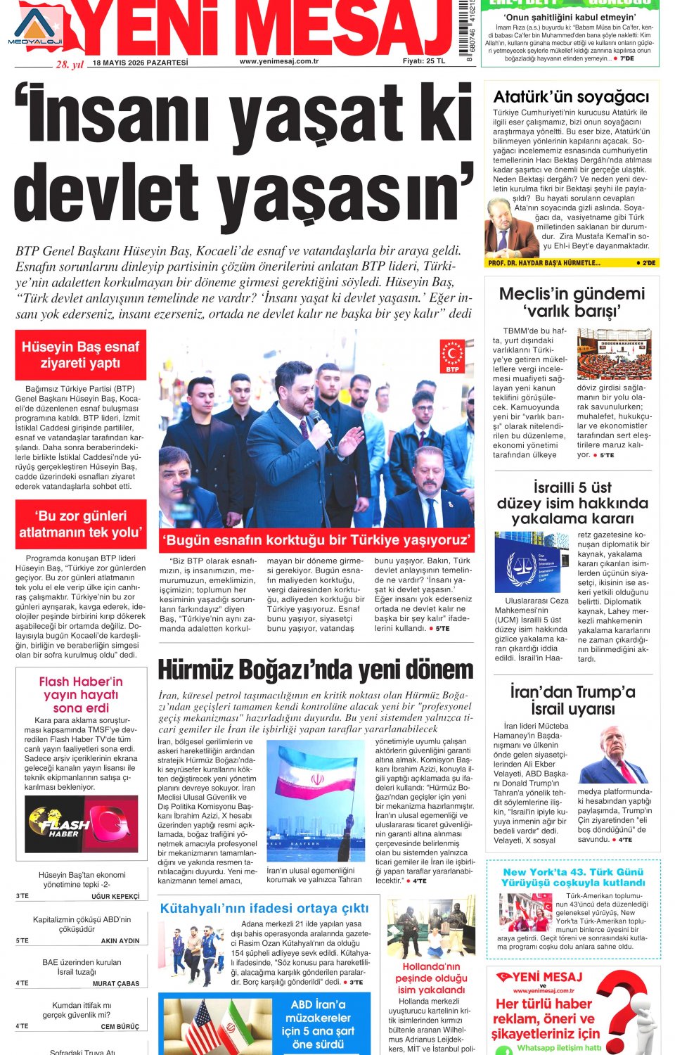 Yeni Mesaj